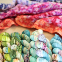 Adfade sjaal PDF Patroon